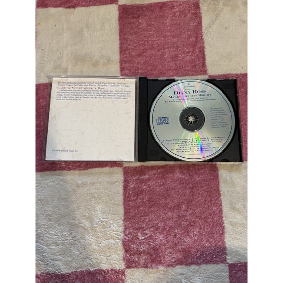 Diana Ross Making Spirits Bright CD Christmas 1994 Classic 90s music - Picture 3 of 3